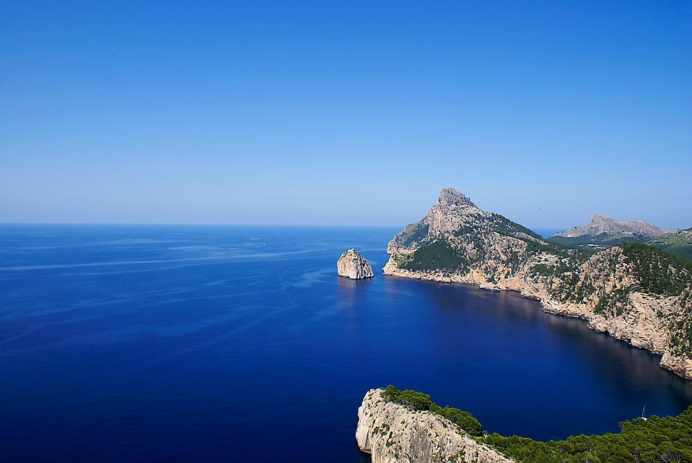 Spektakuläre Aussicht auf der Halbinsel Formentor