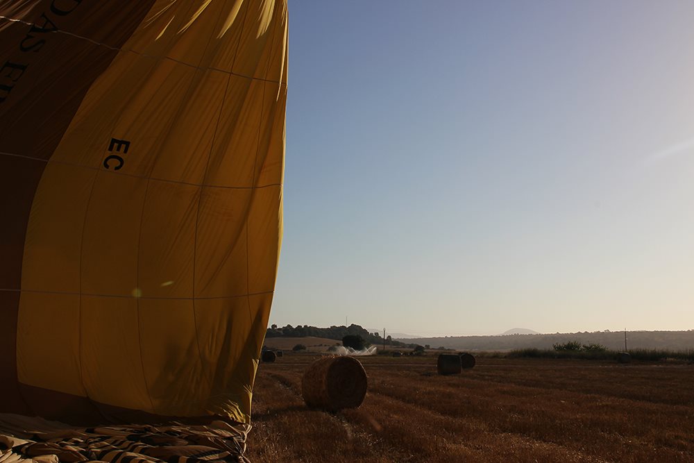 Mallorca-Heissluftballon-Morgen