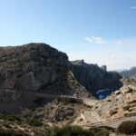 Mallorca-Leuchtturm-Cap-Formentor-Berge-Meer
