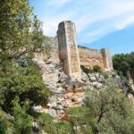 Mallorca Castell de Santueri Aussen Mauern