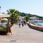 Mallorca Cala Ratjada Promenade Hafen