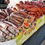 Porto-Cristo-Wochenmarkt-Wurst-Fleisch