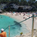 Mallorca-Cala-Llombards-Meer-Strand-Felsen-Ausblick