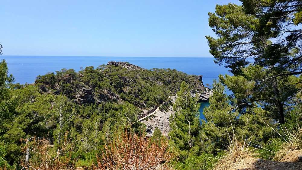 Mallorca-Sa-Foradada-Wanderung--Weg-Meer-Felsen