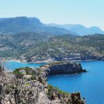 Mallorca Port de Soller Torre Picada Wanderung Ausblick Far del Cap Gros Meer Strand