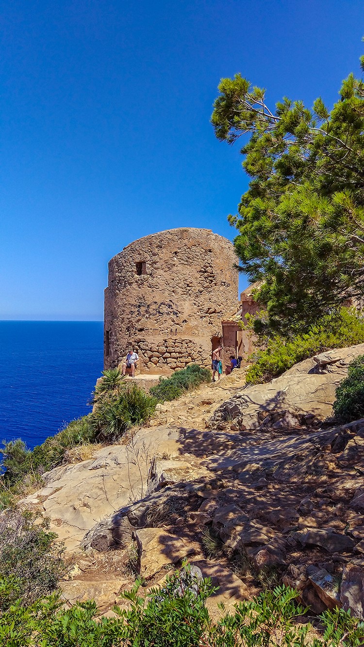 Mallorca Sant Elm Wandern Torre de Cala en Basset 3