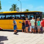 Palma de Mallorca Touristen Bus Haltestelle 2