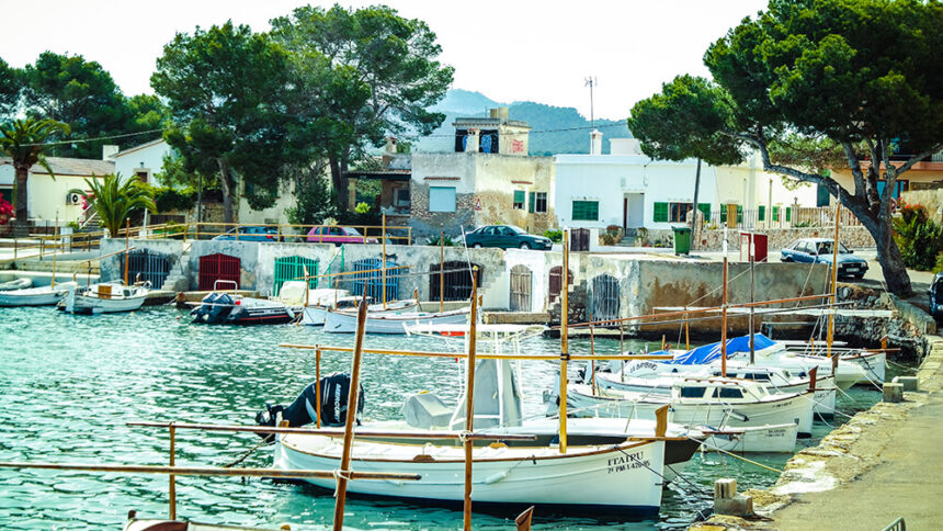 Mallorca Portocolom Hafen Boote